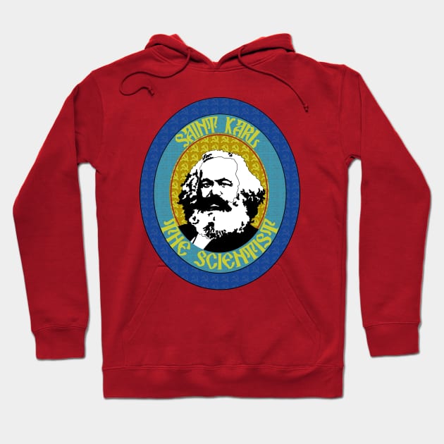 Saint Karl the Scientist Hoodie by WellRed